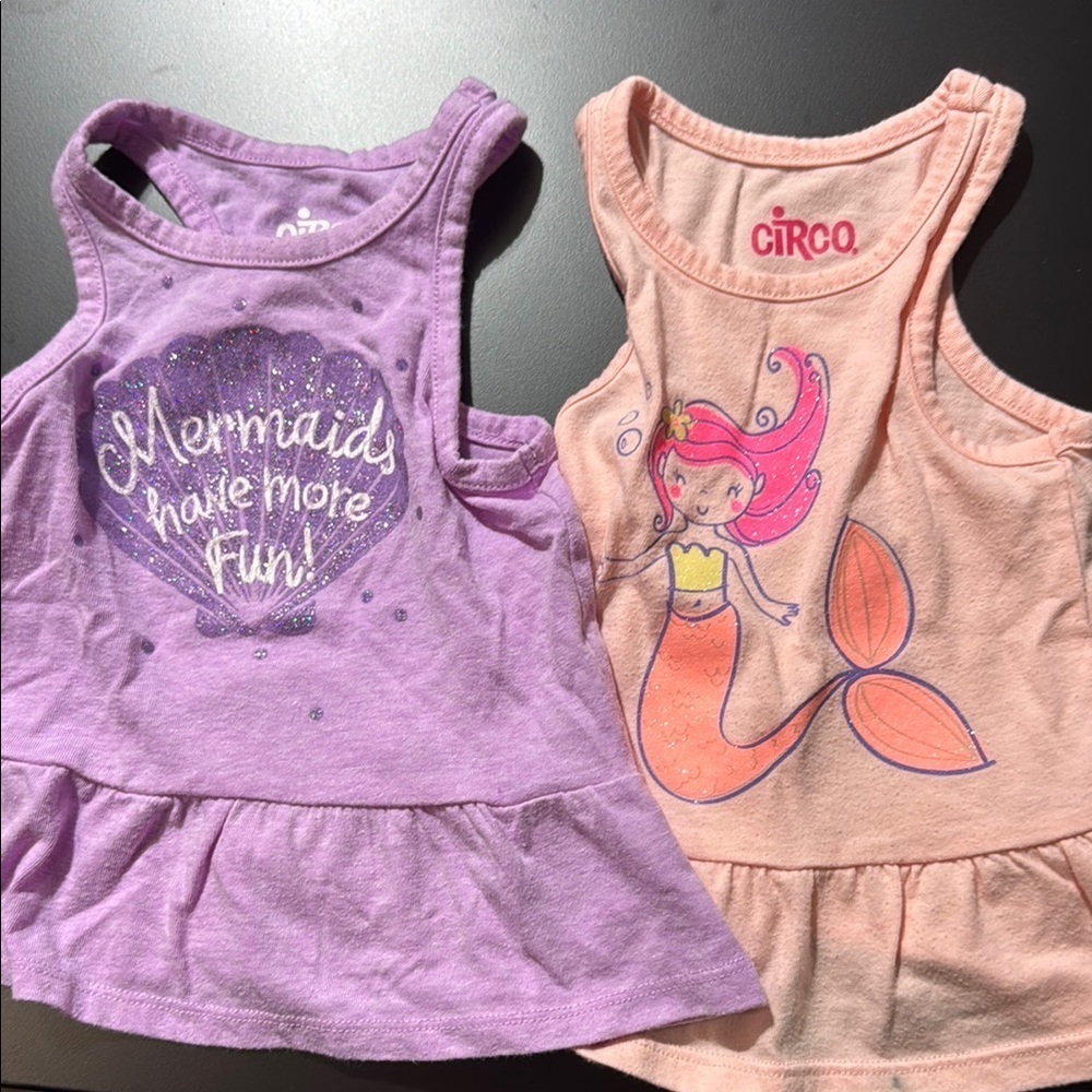 BUNDLE | Girls size 12 mths | Circo | Tank Tops | small imperfection on one